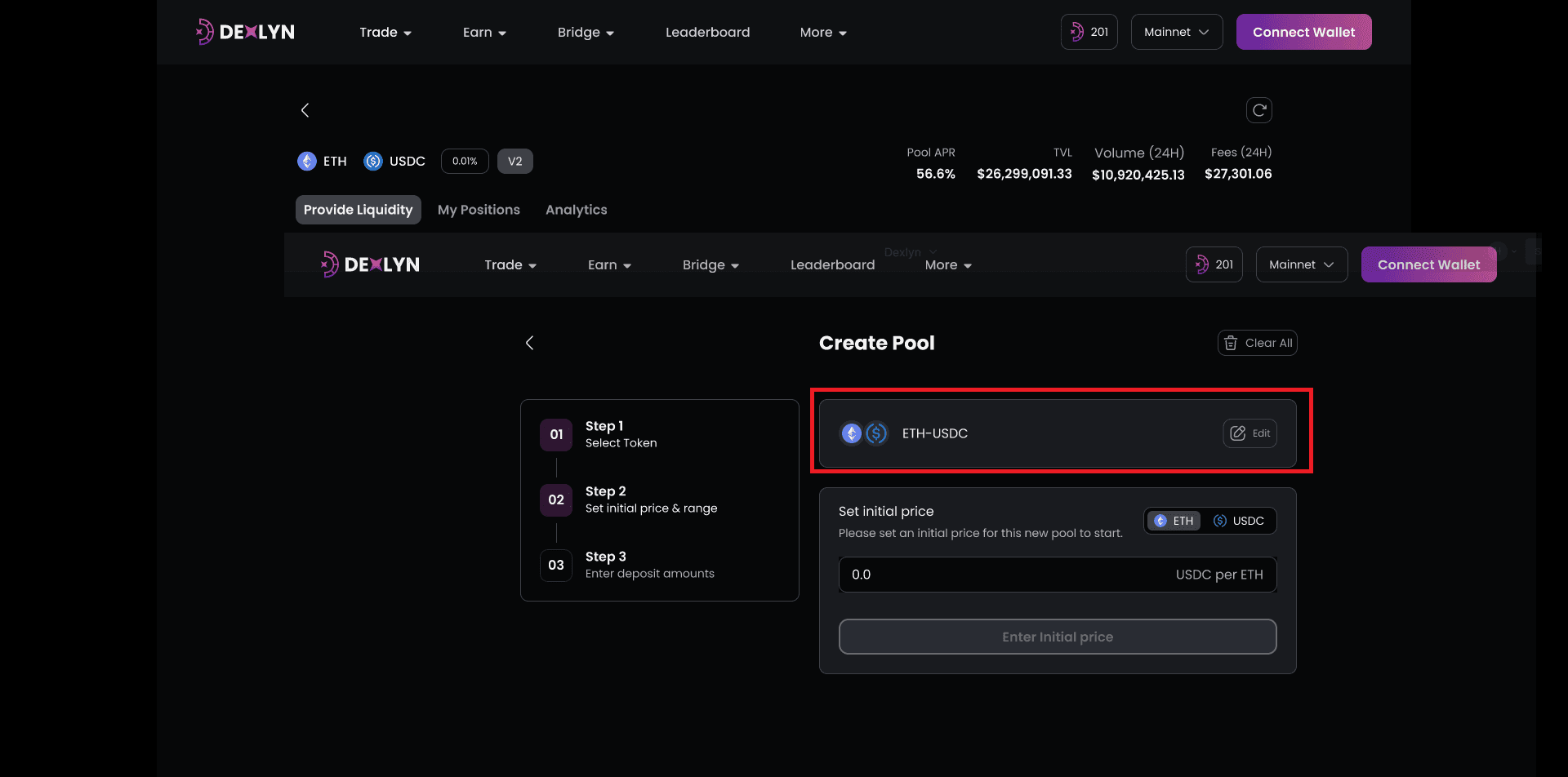 Create Pool
