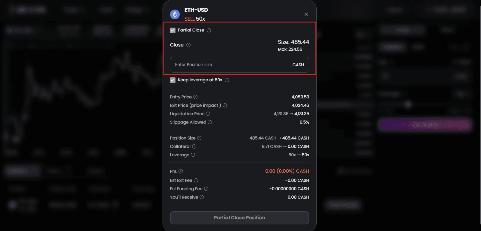 Transaction View